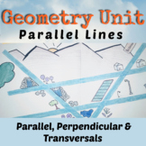 Parallel Perpendicular and Transversals Lessons