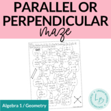 Parallel, Perpendicular, or Neither Maze
