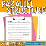 Parallelism or Parallel Structure Grammar Practice: Worksh