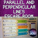 Parallel and Perpendicular Lines Activity (Digital Escape Room)