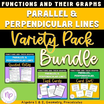Preview of Parallel and Perpendicular Lines | BUNDLE