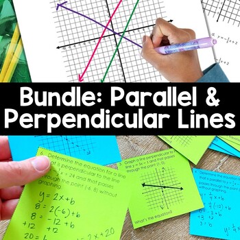 Preview of Parallel and Perpendicular Lines Bundle of Activities