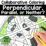 Parallel and Perpendicular Lines Coloring Worksheet for Groups