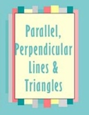Parallel and Perpendicular Lines Review jeopardy style game