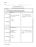 Parallel & Perpendicular Lines Quiz - Algebra 1 Assessment