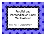 Parallel and Perpendicular Lines Walk About