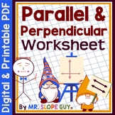 Parallel and Perpendicular Lines Worksheet