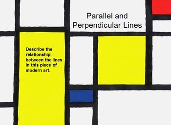 Parallel and Perpendicular Lines in Art and the Real World
