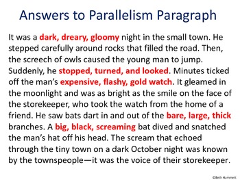 parallelism examples explaining defining activities 2k followers