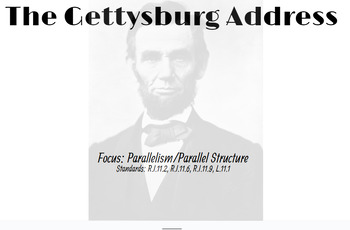 Preview of Parallelism and "The Gettysburg Address"