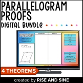 Parallelograms Two-Column Proofs Digital Activity