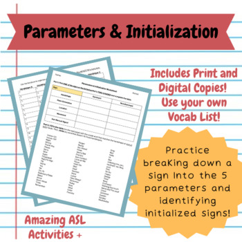 asl parameters for homework