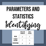 Parameters or Statistics