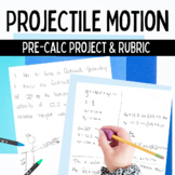 Parametric Equation Application Project - Projectile Motio