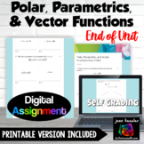 Parametric Polar Vector Functions Digital plus Print End of Unit