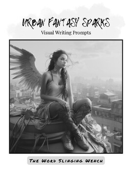 Preview of Urban Fantasy Sparks - Visual Writing Prompts (Bell Ringers & Class Starters)