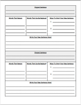 Paraphrasing Practice Worksheet by The Support Spot | TpT