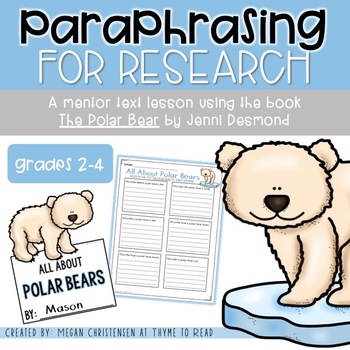 Preview of Paraphrasing for Polar Bear Research