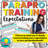 Paraprofessional Training for Expectations
