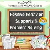 Paraprofessional's Visual Cue Cards for Behavior Support &
