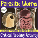 Phylum Platyhelminthes and Phylum Nematoda Parasitic Worms