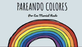 Preview of Pareando Colores (Google Slide, Interactive Resource, Remote Learning Resource)