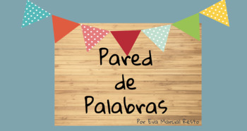 Preview of Pared de Palabras: A a la Z (Google Slide, Remote Learning Resource)