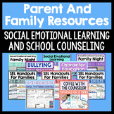 Parent And Family Activities & Resources Bundle For School