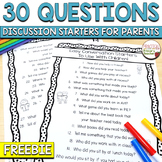 Parent Communication Handout with Discussion Questions