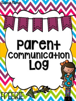 Preview of Parent Communication Log