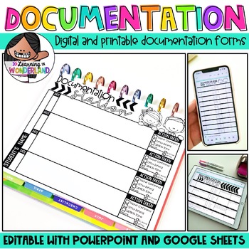 Preview of Parent Communication Log & Documentation Form - Editable | Print & Digital