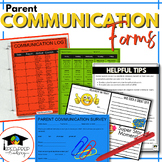 Parent Communication Logs & Reports {BONUS-Parent Survey &
