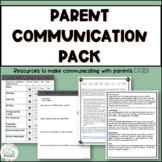 Parent Communication Pack