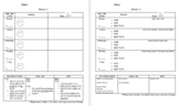 Parent Communication Pack Editable 4 Types Weekly, Log, Requests