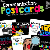 Parent Communication Postcards: Positive Notes Home to Par