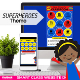 SUPERHEROES Parent Communication Google Slides Editable Sm