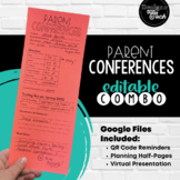 Parent Teacher Conference Combo - Printables & Presentation