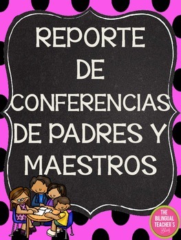 Preview of Parent Conference Report in Spanish