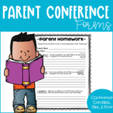 Parent Conference Scheduling & Homework 