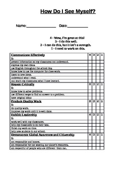 Preview of Conferences - Student Led Parent-Teacher Conferences with Portfolios