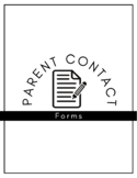 Parent Contact Forms (IEP, Progress Reports, Documents, etc.)