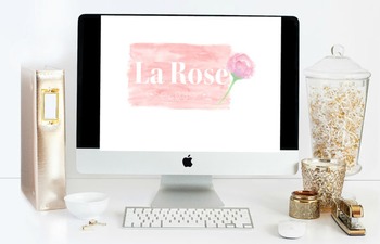 Preview of Parent Curriculum Night Powerpoint Presentation Template "La Rose" in Pink