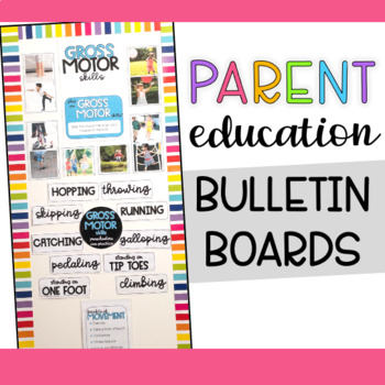 Preview of Parent Education Bulletin Boards for Early Childhood