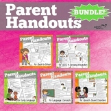 Helpful Parent Education Handouts | Speech & Language Ther