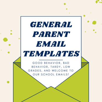 Preview of Parent Email Template