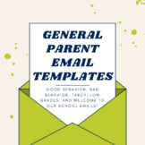 Parent Email Template
