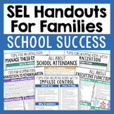 Parent & Family Handouts For Executive Functioning, Grade 