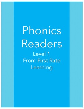 Preview of Parent-Friendly (Virtual-Learning Friendly) Phonics Readers