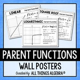 Parent Function Posters for Algebra 2