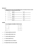 Parent Functions - Graphing Absolute Value/Quadratic Funct